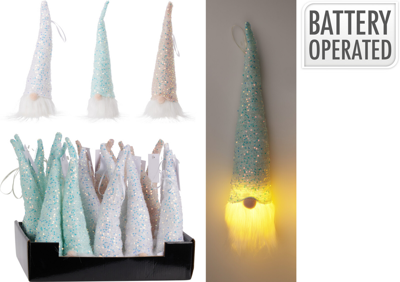 Koopman Škriatok LED visiaci 30 cm 1 ks