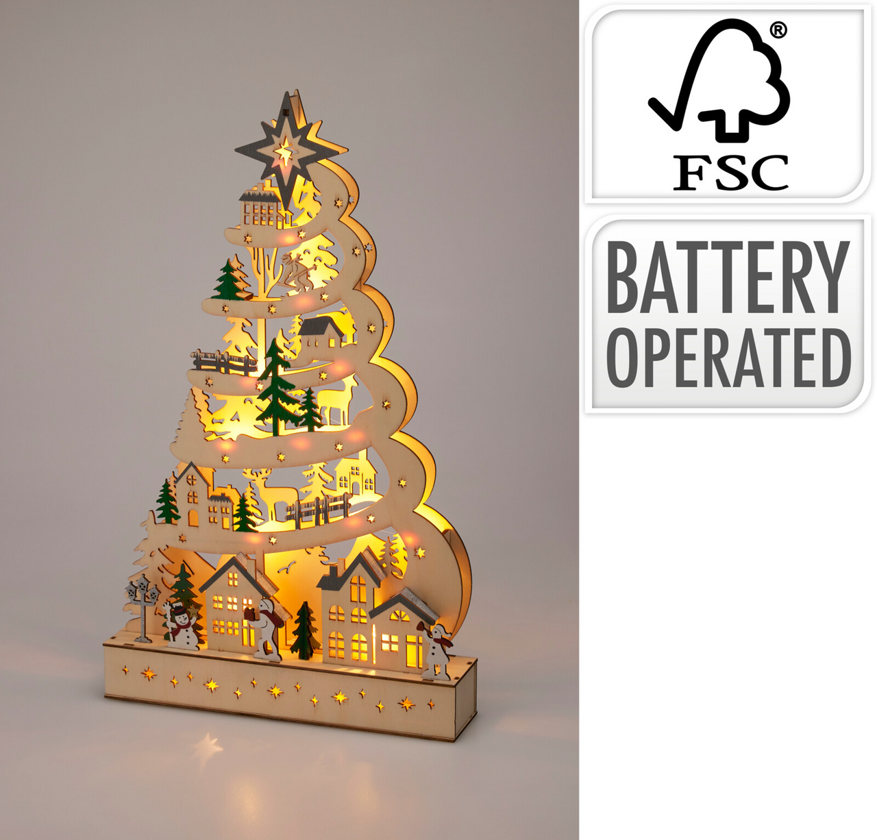 Koopman Strom 15 LED žltá 45 cm 1 ks