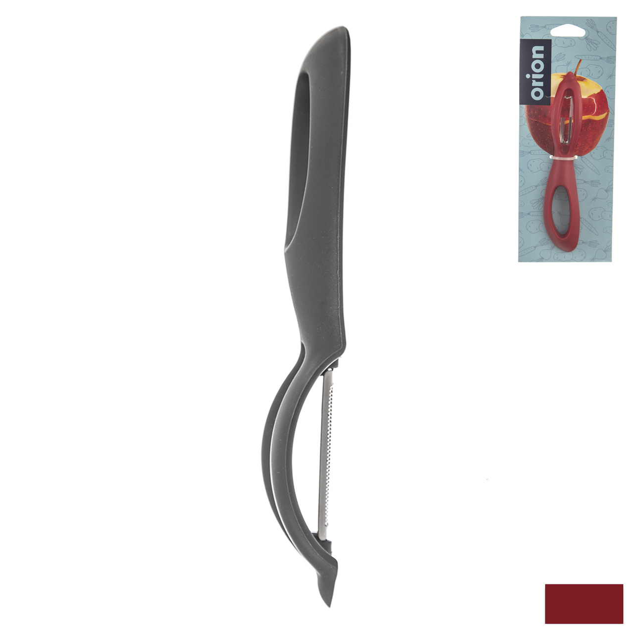 orion Škrabka vegan V kuchynská UH/nerez mix farieb 1 ks