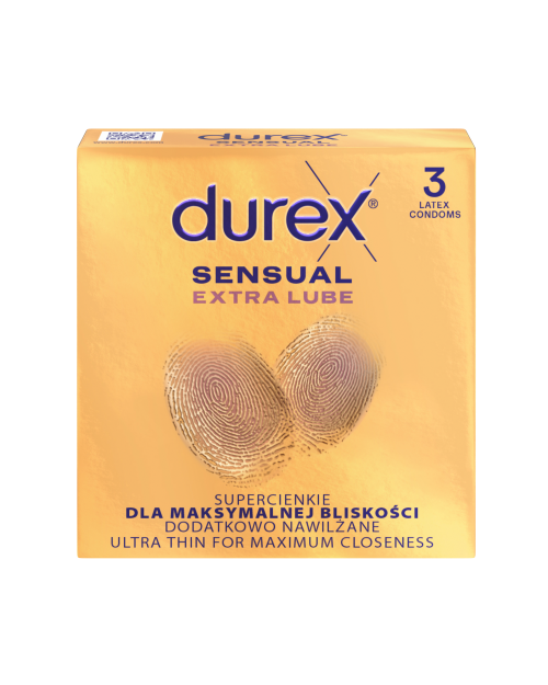 durex Sensual prezervatív 3 ks