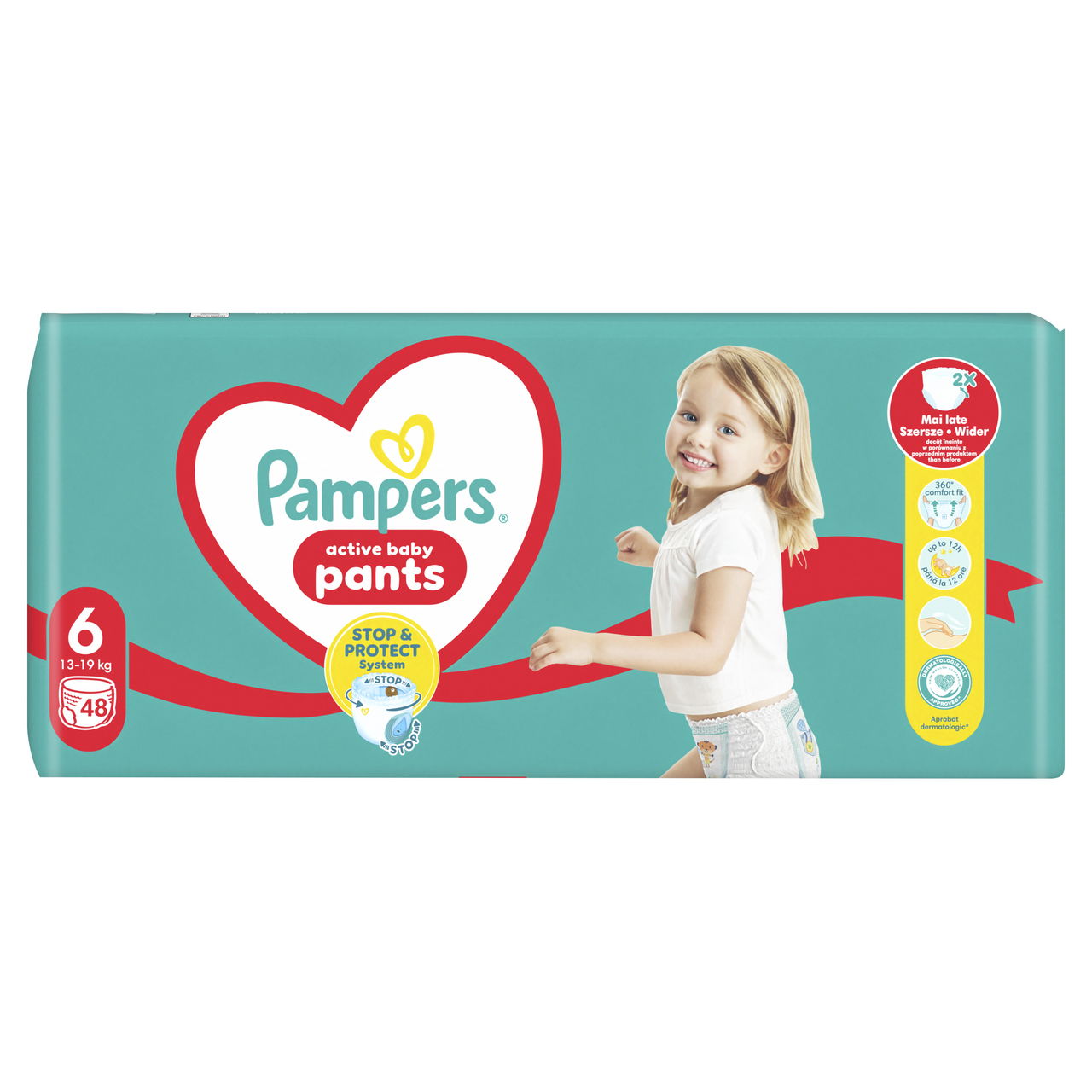 Pampers Pants S6 giant pack detské plienky 48 ks