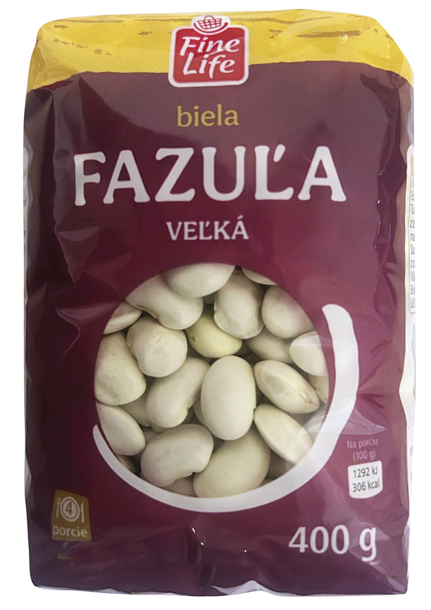 Fine Life Fazuľa biela veľká 400 g