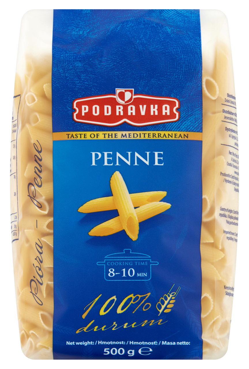 PODRAVKA SEMOL.PENNE 500g