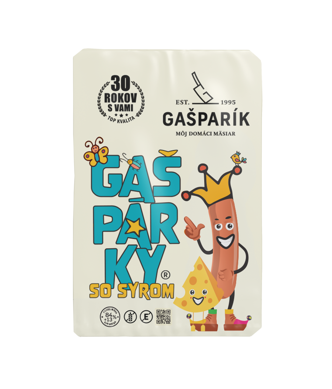 GAŠPARÍK Gašpárky so syrom ochr.atmosféra chlad. 250 g