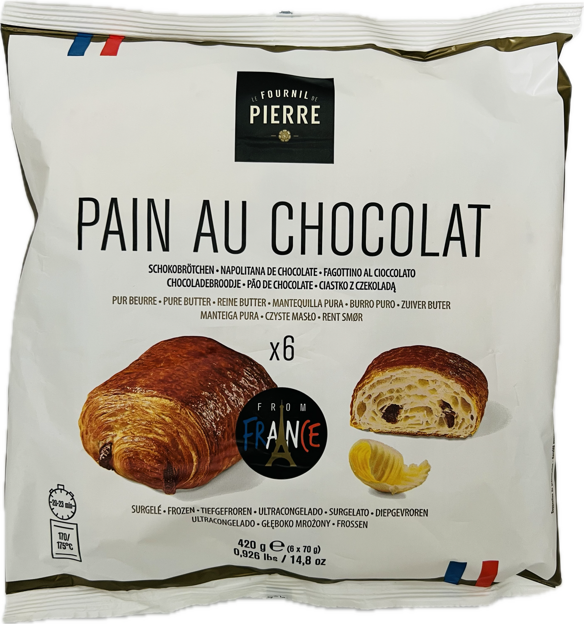 PIERRE Čokoládová rolka mraz. 420 g