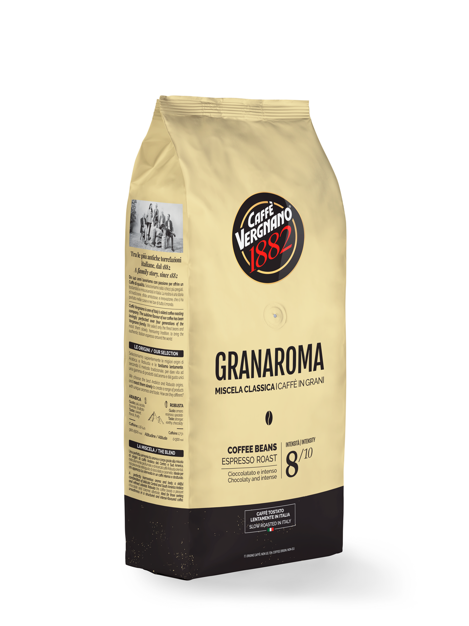 VERGNANO Granaroma káva zrnková 1 kg