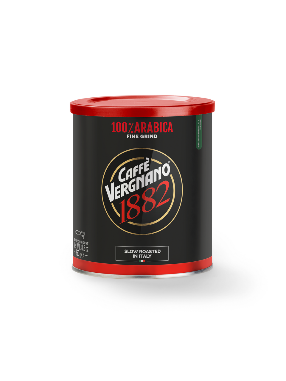 VERGNANO 100% Arabica espresso káva mletá 250 g