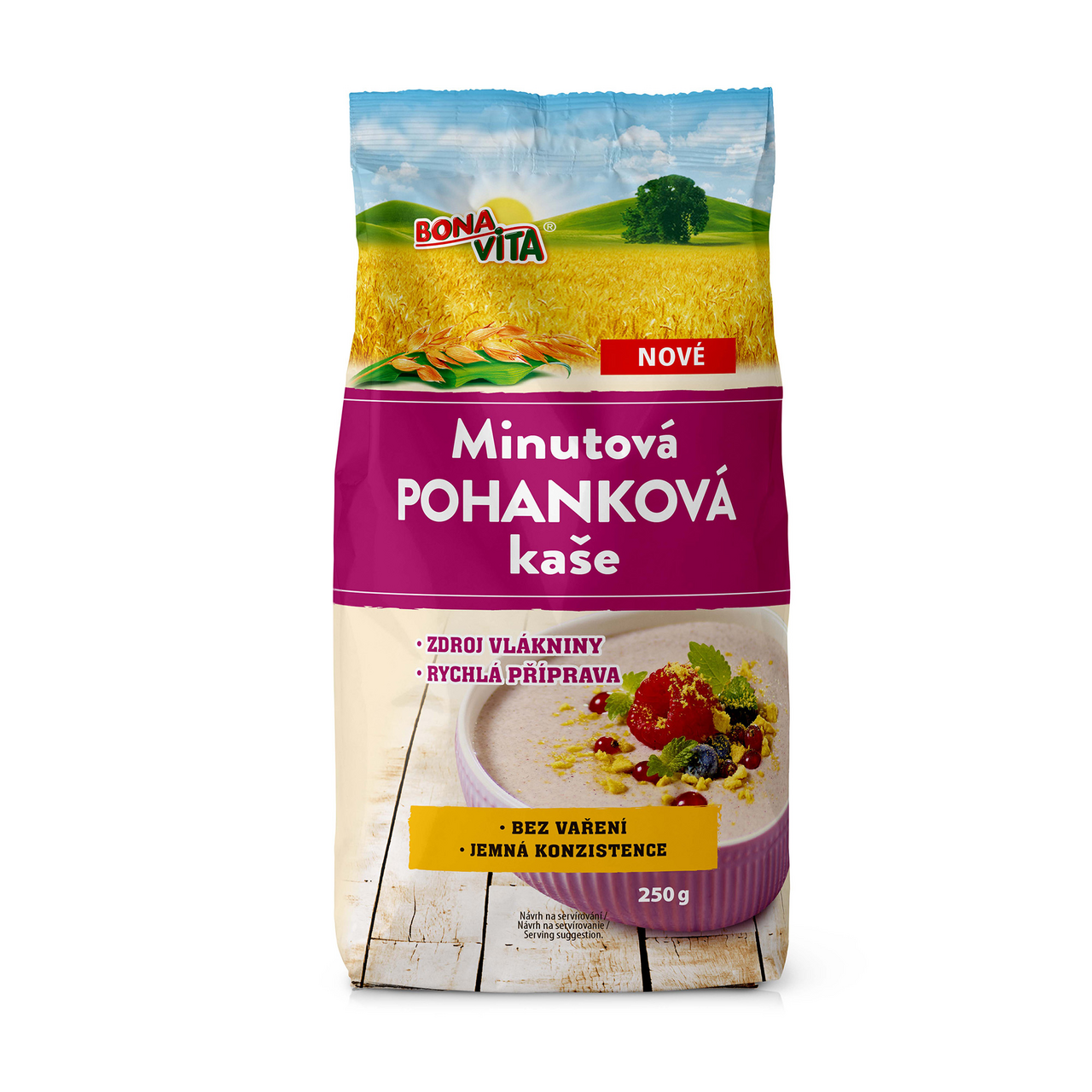 BONAVITA Minútová kaša pohánková 250 g