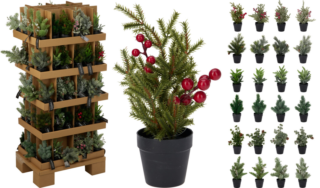 Koopman Dekorácia vianočný kvet 1 ks