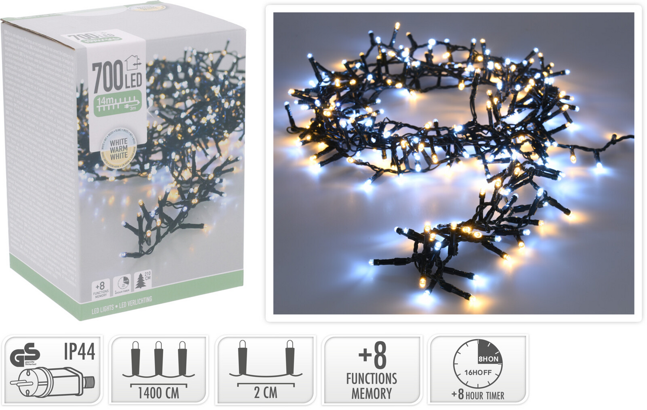 Koopman Reťaz 700 LED biela 1 ks
