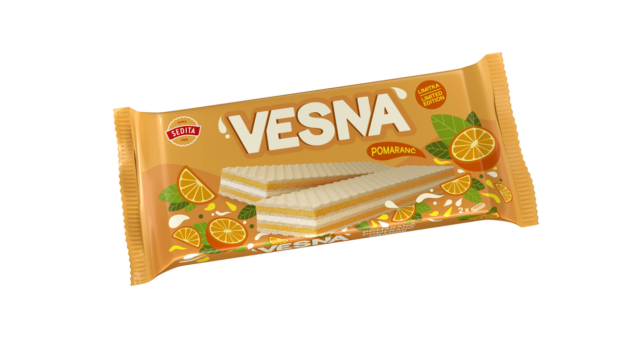 SEDITA VESNA Oblátky čierna ríbezľa 30 x 50 g