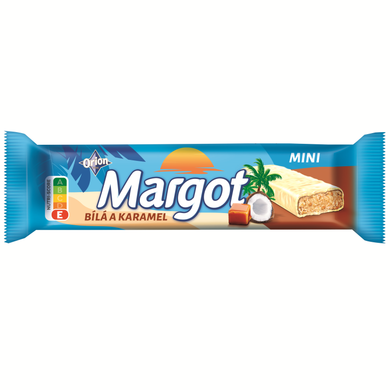 Orion Margot biela s karamelom 48 x 40 g