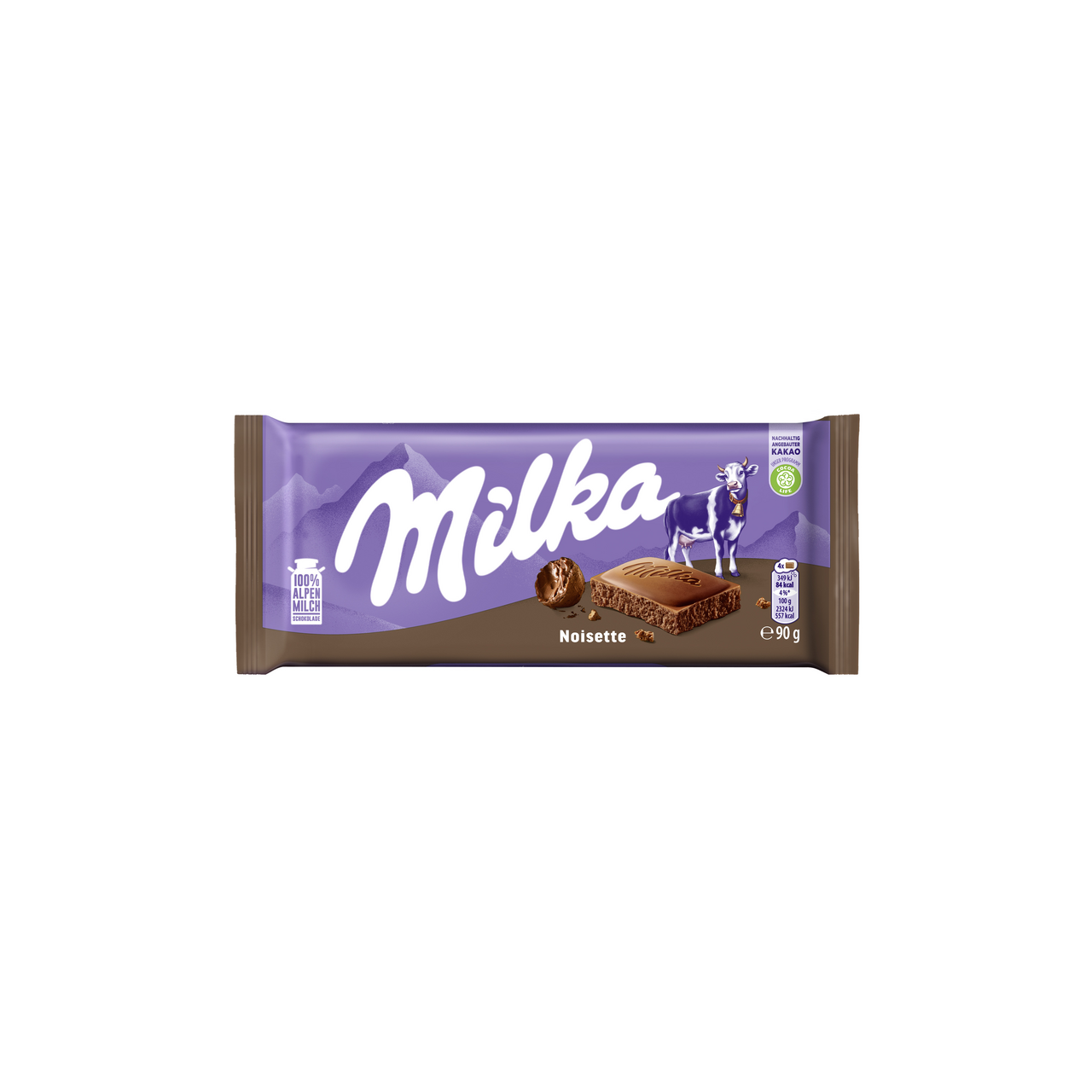 Milka Tabuľková čokoláda noisette 90 g