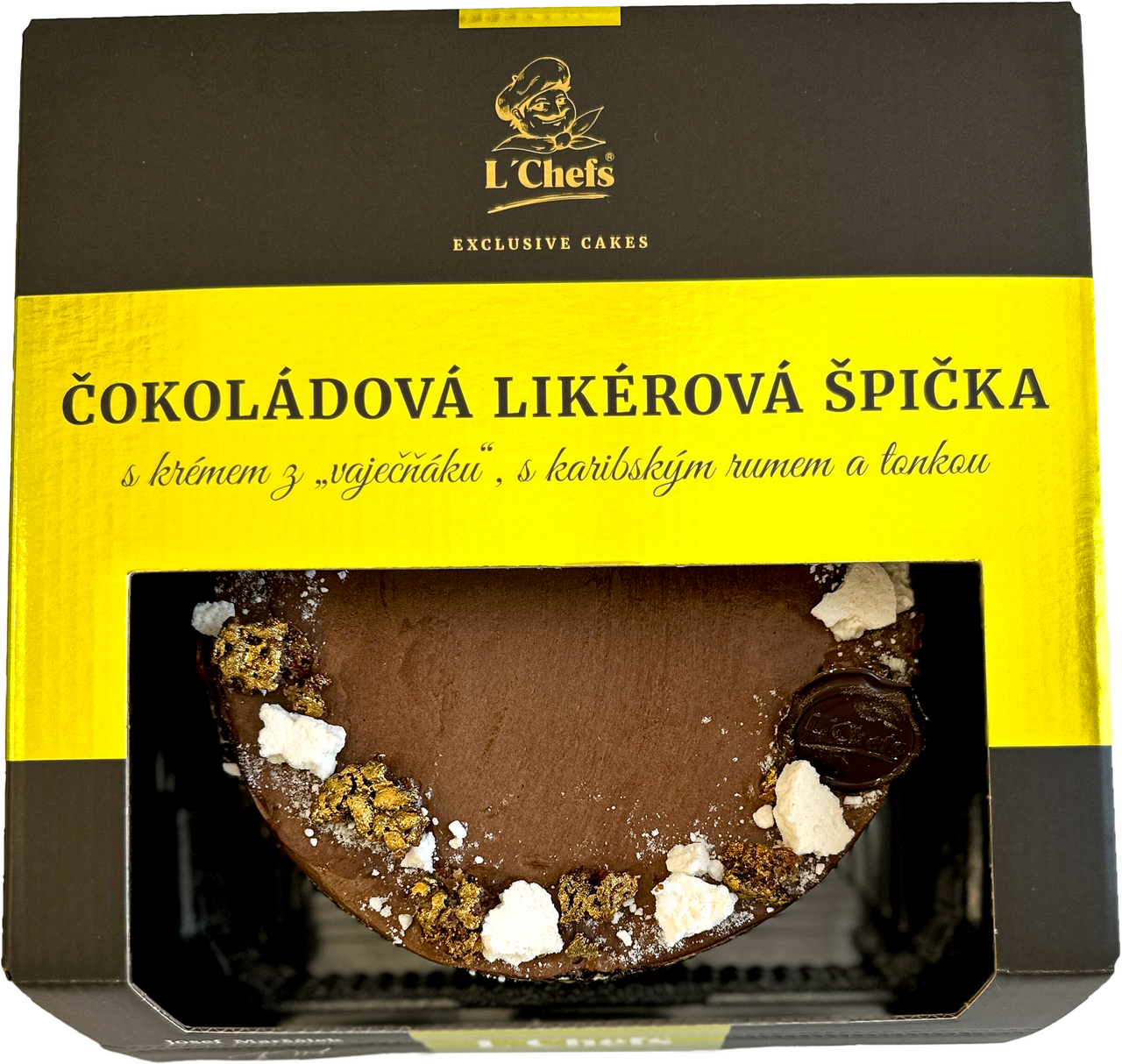 L'Chefs Čokoládová likérová torta 600 g