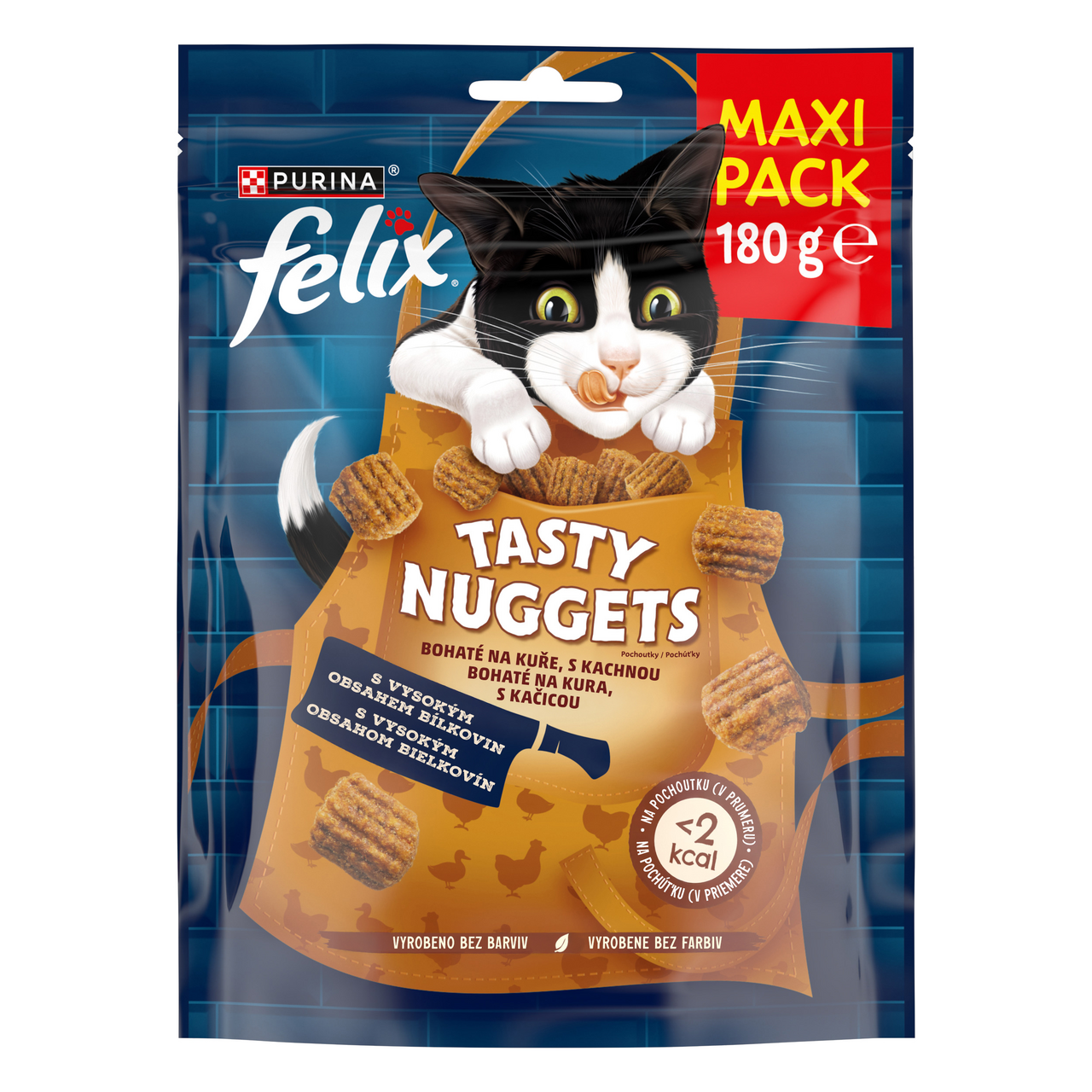felix Tasty Nuggets kura a kačica 180 g