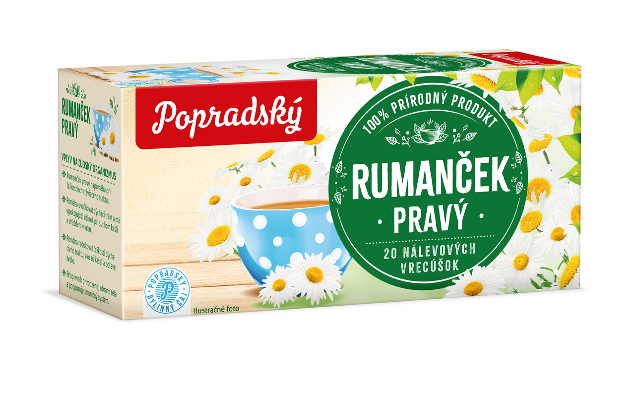 Popradský Čaj bylinný rumanček 24 g