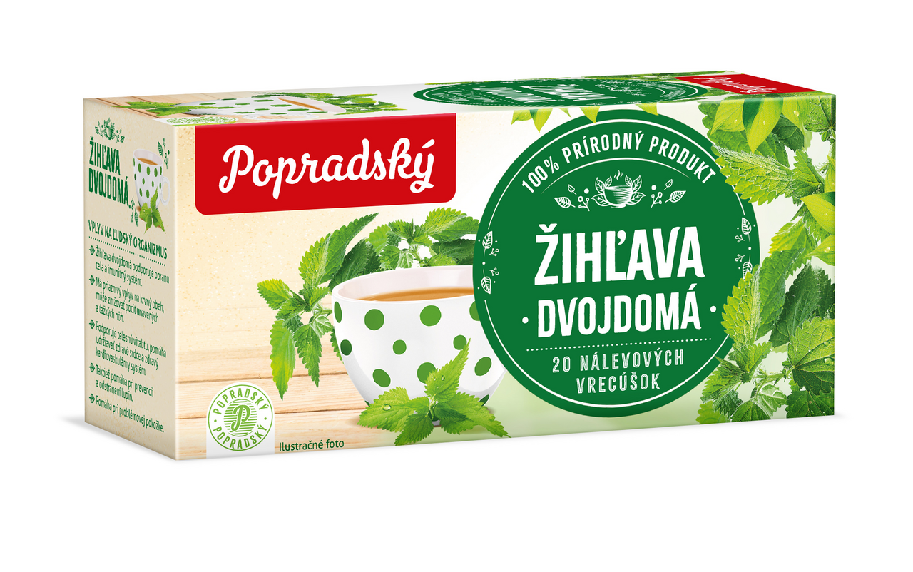 Popradský Čaj bylinný žihľava 30 g