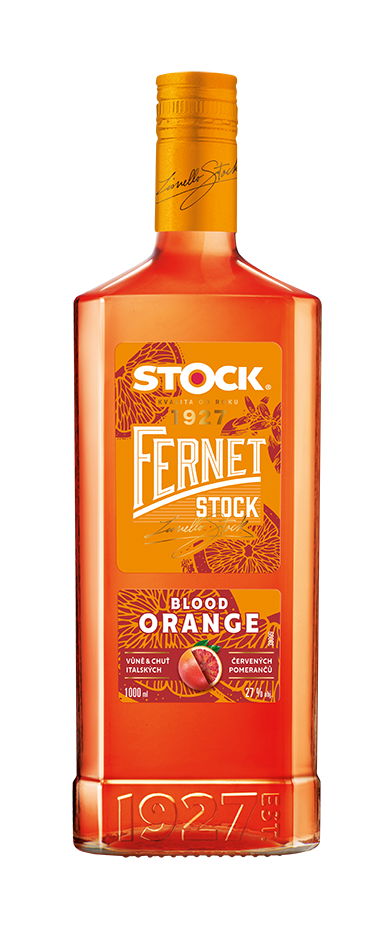 FERNET STOCK Black Orange 27% 1 l