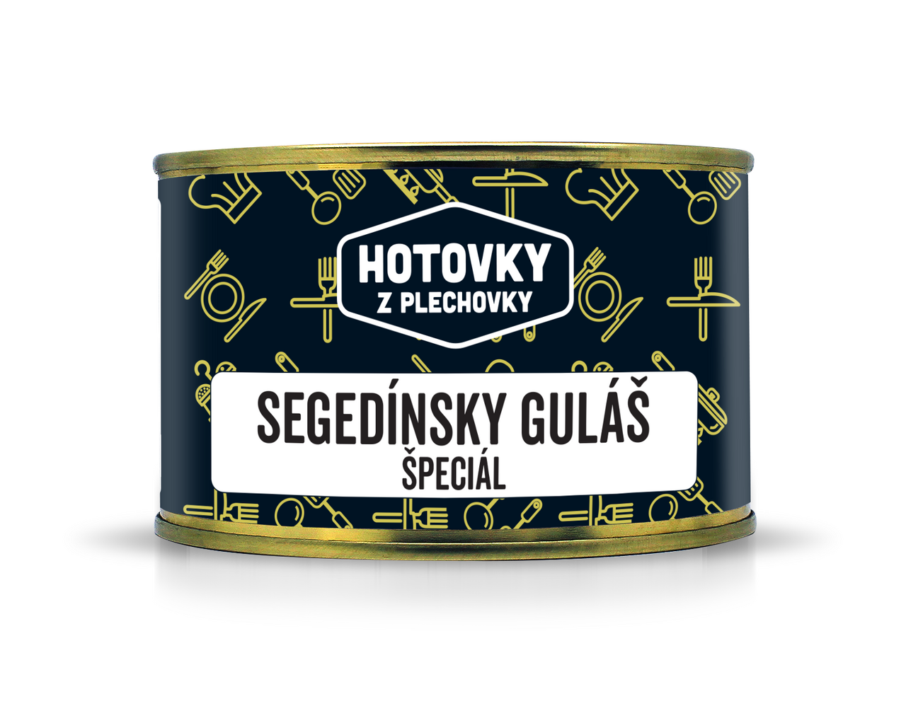 HOTOVKY Z PLECHOVKY Segedínsky guláš špeciál 400 g