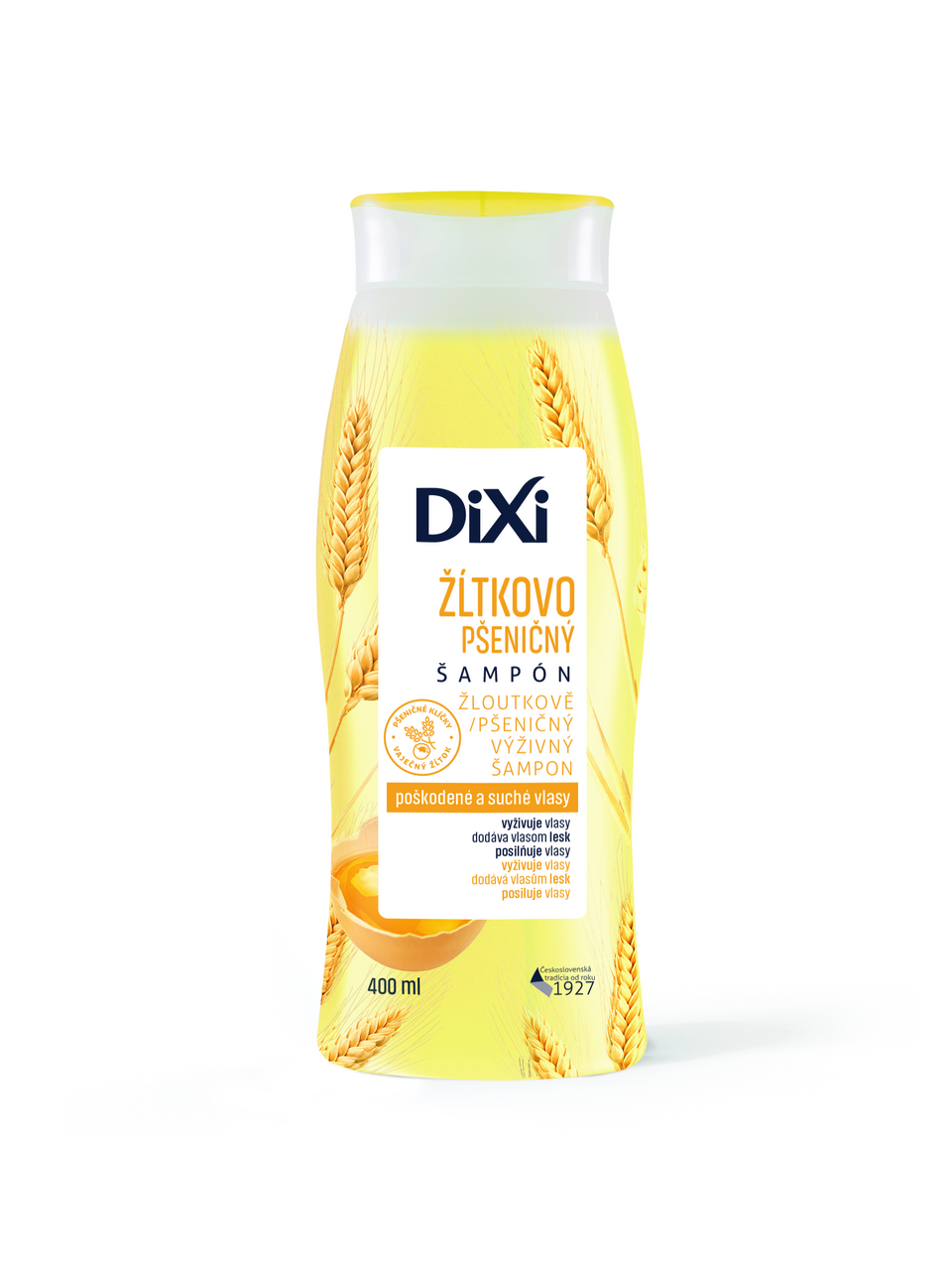 DiXi Žĺtkovo - pšeničný šampón 400 ml
