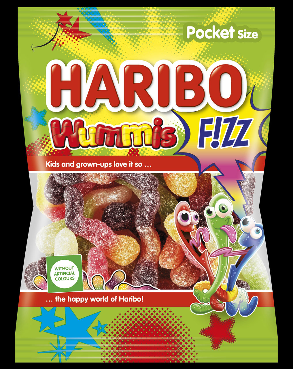 HARIBO Wummis fizz cukríky 100 g