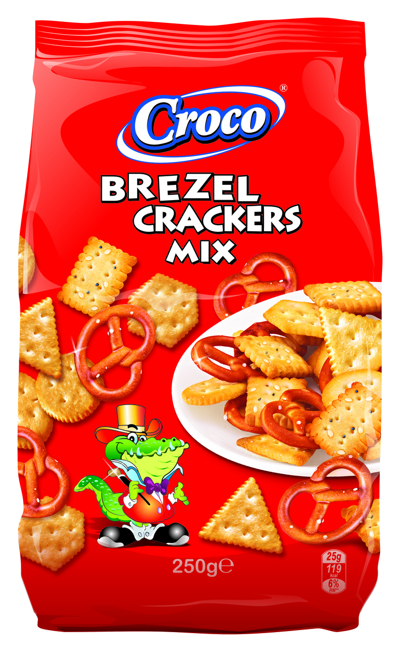 Croco Mix kreker a praclík 250 g