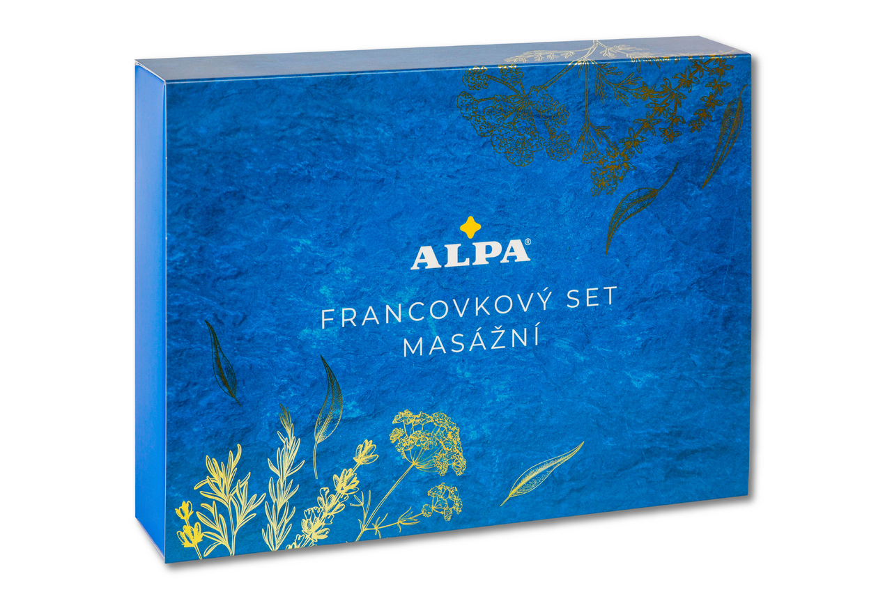 ALPA Francovkový set (gél + krém + francovka) kazeta