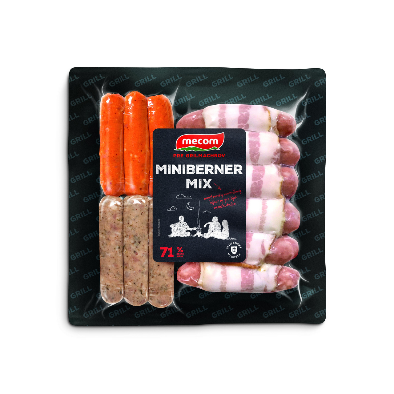 MECOM Miniberner mix vákuové balenie chlad. 380 g