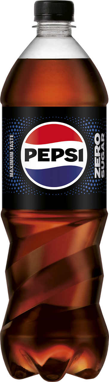 PEPSI Cola Zero sýtený nápoj 15 x 1 l vratná PET fľaša 