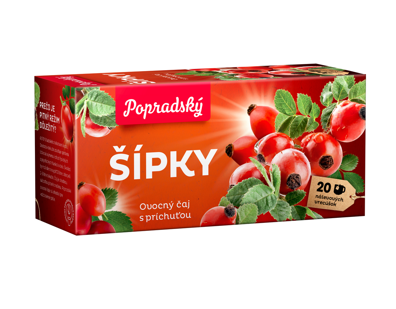 Popradský Čaj ovocný šípky 40 g