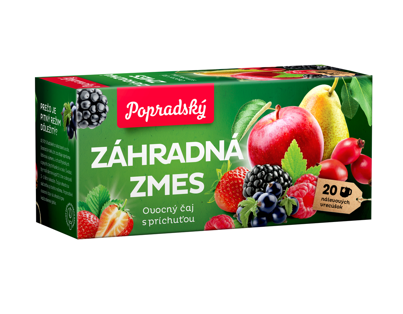 Popradský Čaj ovocný záhradná zmes 40 g