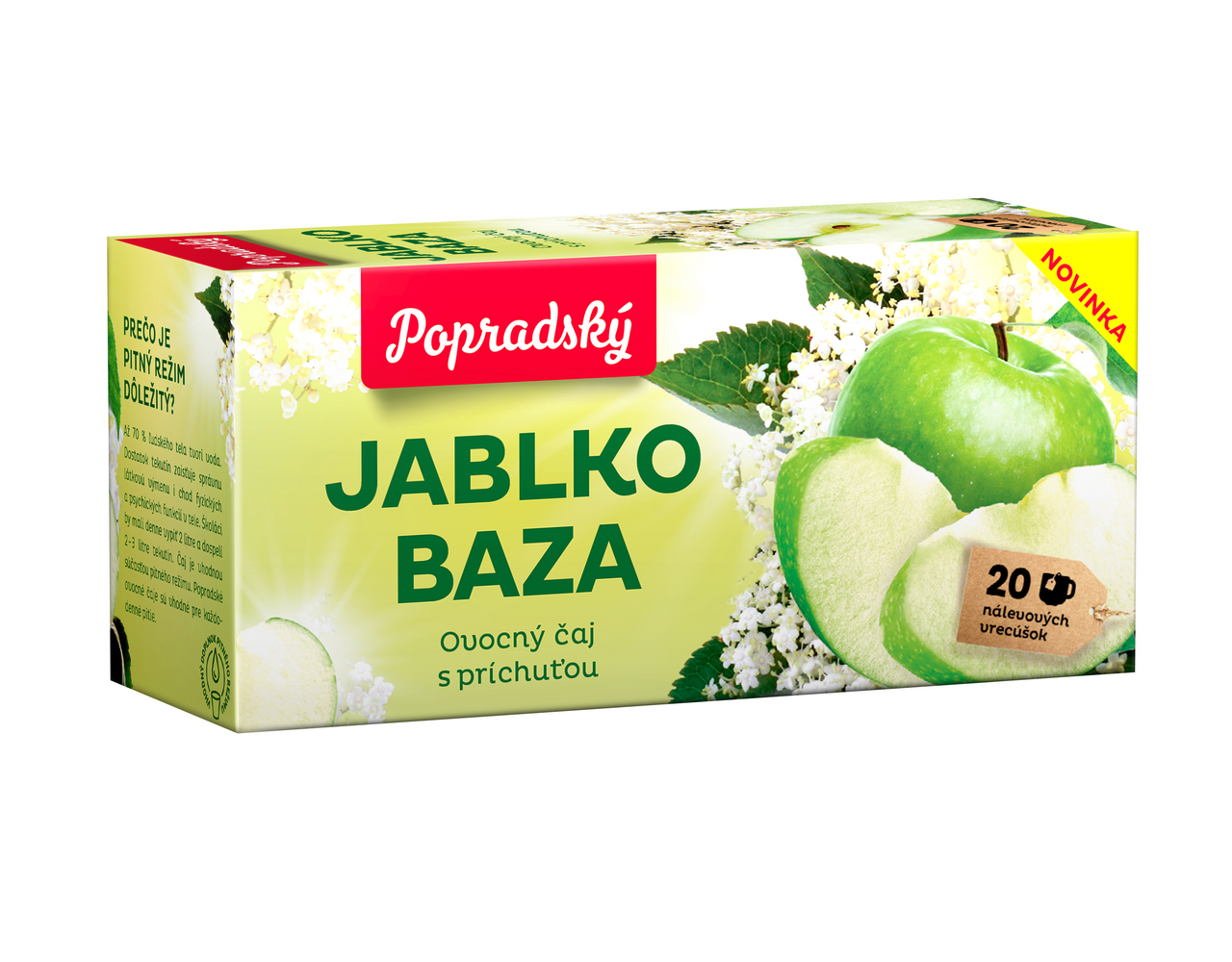 Popradský Čaj ovocný jablko baza 40 g