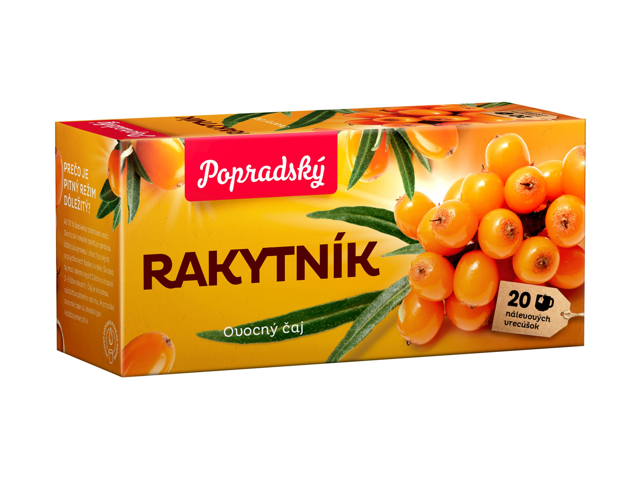 Popradský Čaj ovocný rakytník 40 g