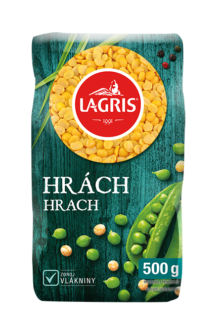 LAGRIS Hrach žltý polený 500 g