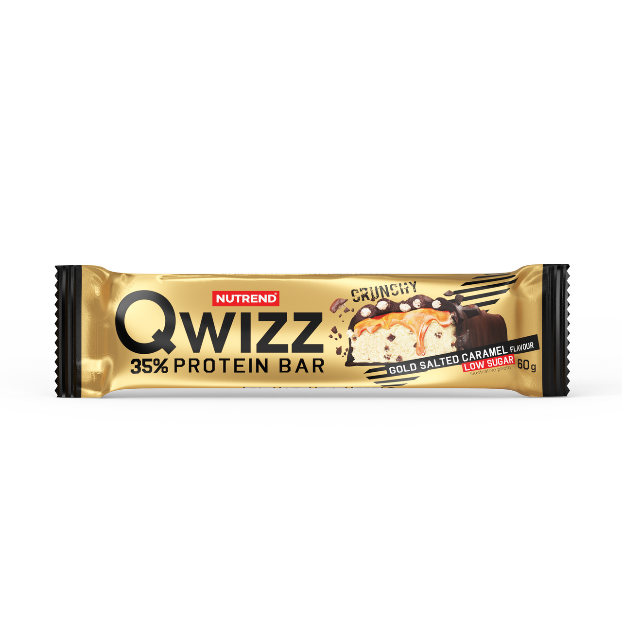 NUTREND Qwizz Protein tyčinka karamel 60 g