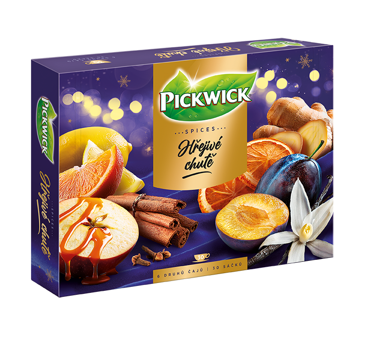 PICKWICK Hrejivé chute mix čajov 54 g