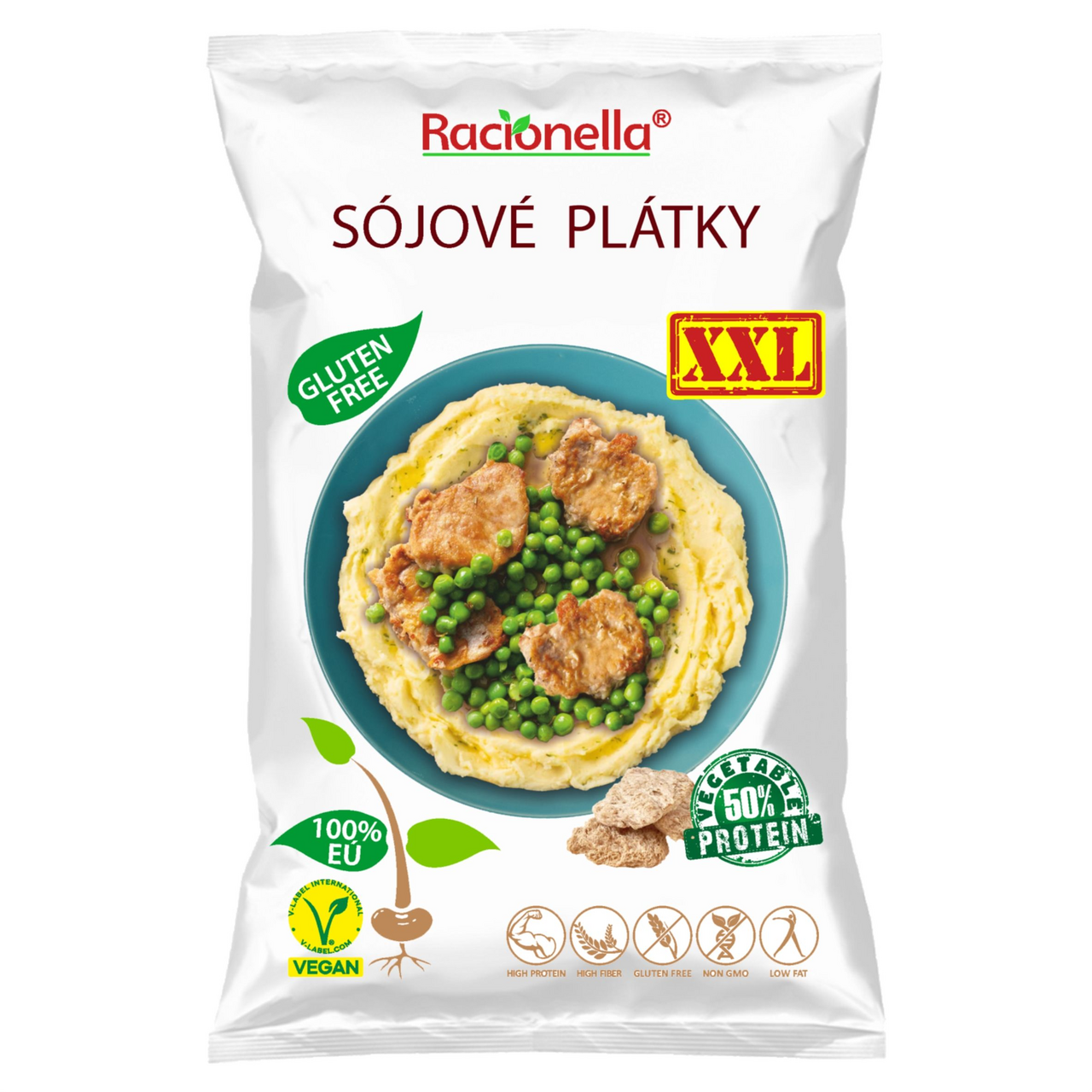 Racionella Sójové plátky 150 g