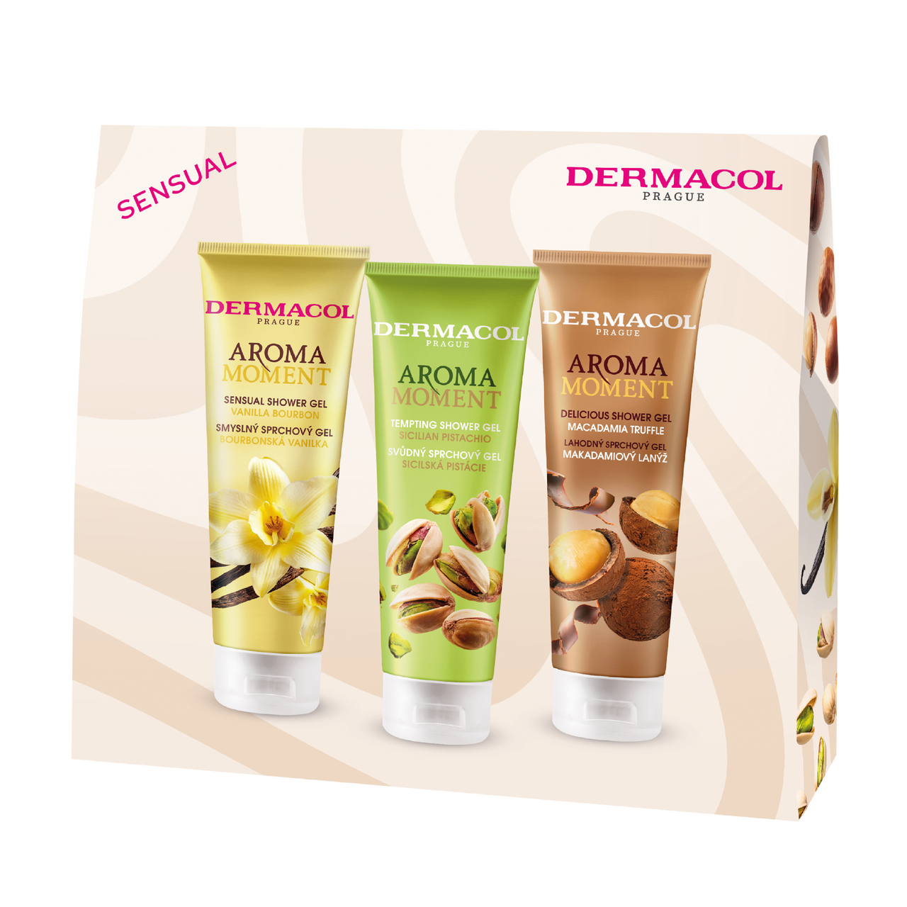 DERMACOL Aroma Moment mix festive (3 x sprchový gél) kazeta