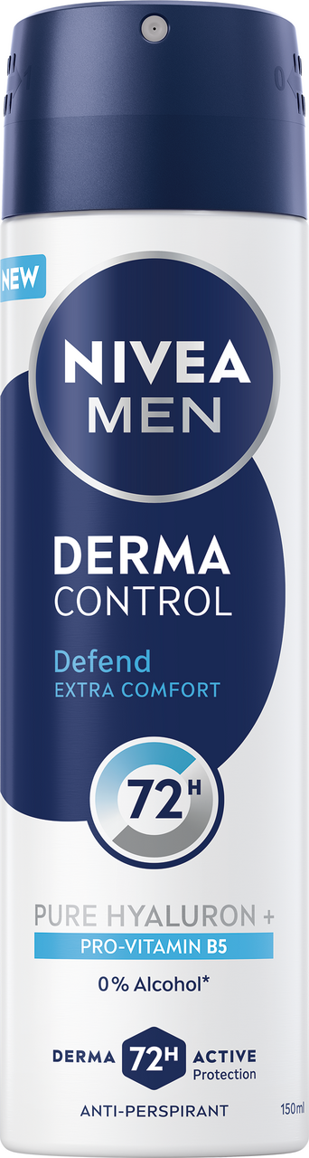 NIVEA Men Derma Control antiperspirant sprej 150 ml