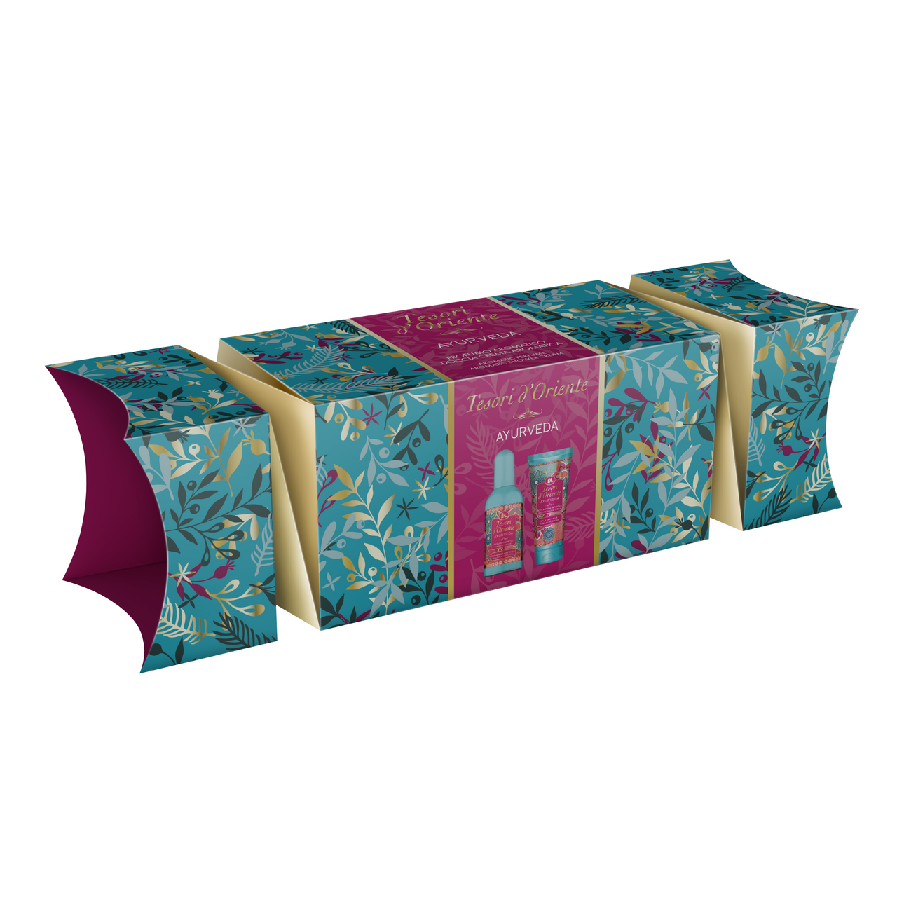 TESORI d'Oriente mix darčeková sada (toaletná voda + sprchový gél) bonbón