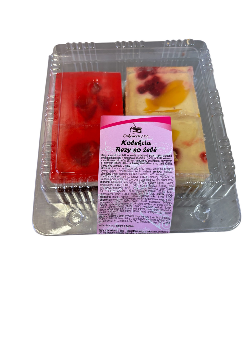 Cukráreň Želé rezy 550 g