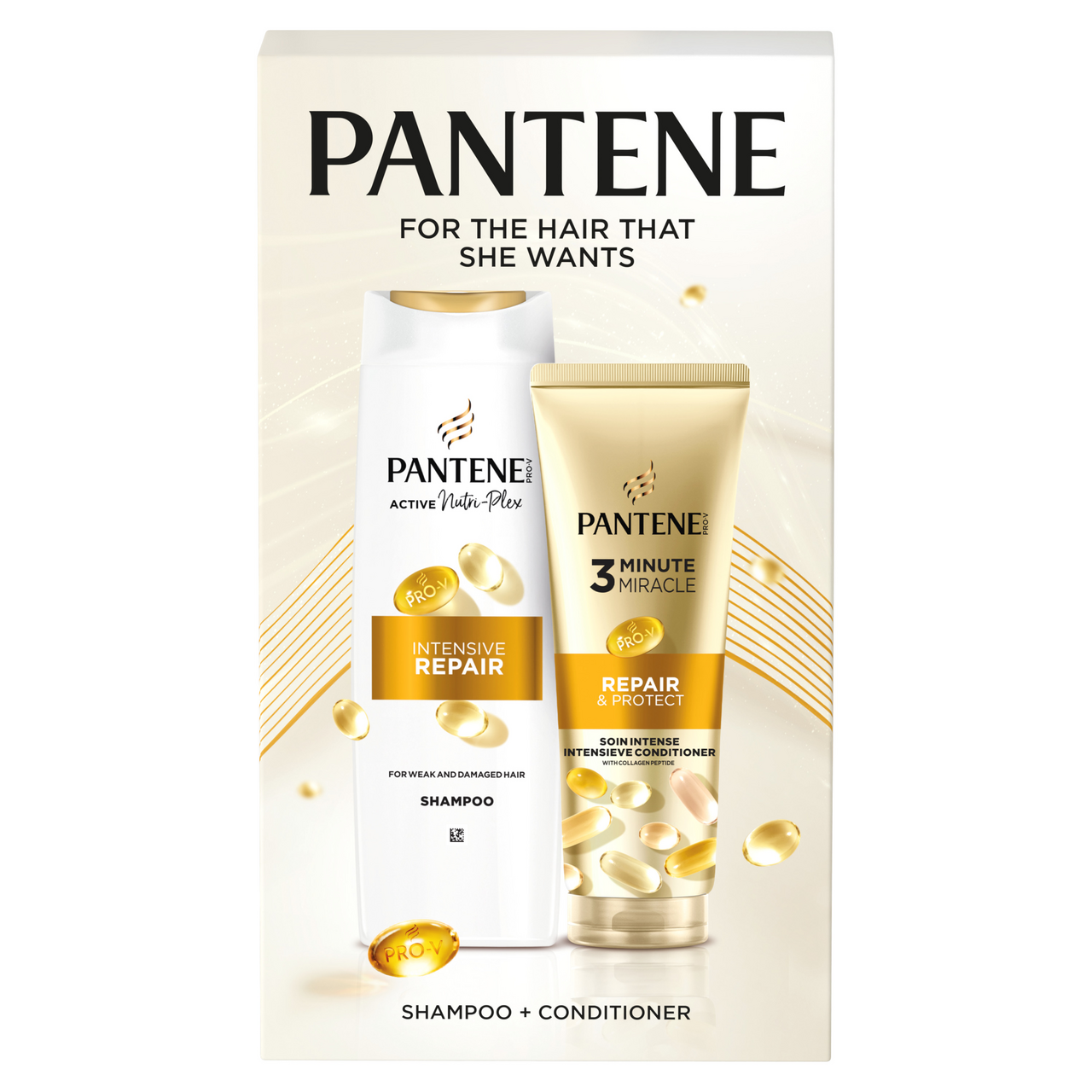 PANTENE Repair darčeková sada (šampón + kondicionér ) kazeta