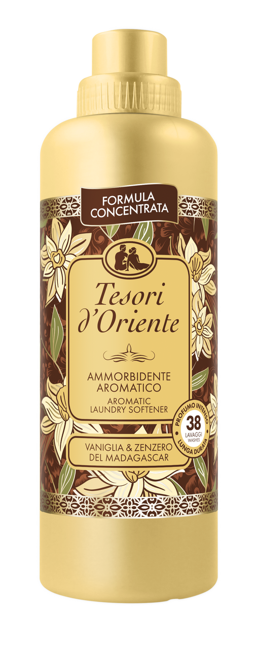 TESORI d'Oriente Vanilka a zázvor aviváž (38 praní) 760 ml