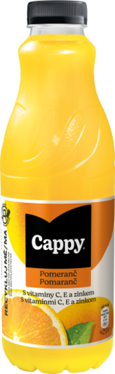 Cappy Nektár pomaranč 58% 6 x 1 l vratná PET fľaša