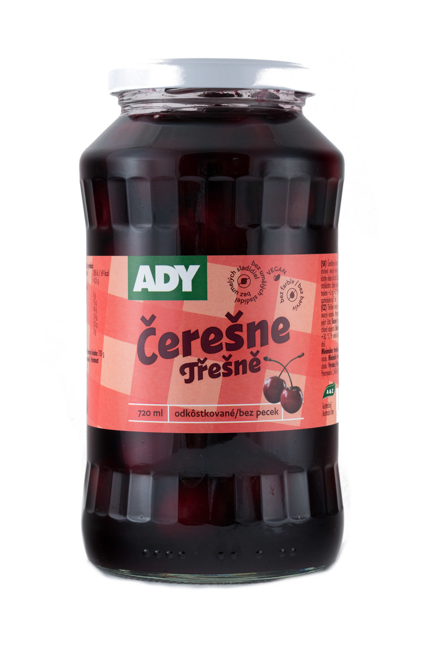 ADY Čerešňový kompót odkôstkovaný 700 g