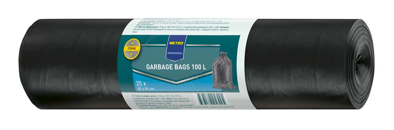 METRO PROFESSIONAL Vrecia na odpad 100 l 2 x 25 ks