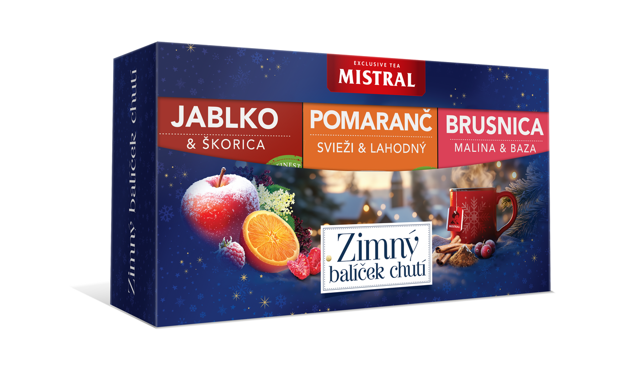 MISTRAL Zimný balíček ovocných čajov 120 g