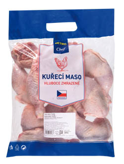 METRO Chef Kuracie stehná individuálne rýchle zmrazenie mraz. 10 x 220 g