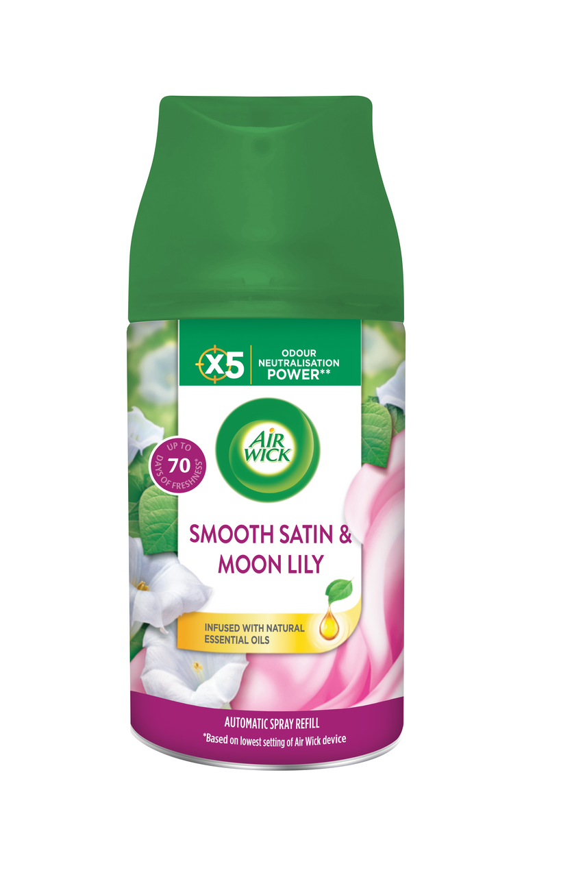 Air Wick Freshmatic náhradná náplň do osviežovača satén 250 ml