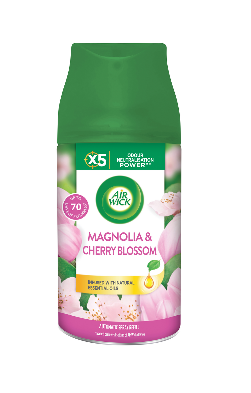 Air Wick Freshmatic náhradná náplň do osviežovača magnólia 250 ml